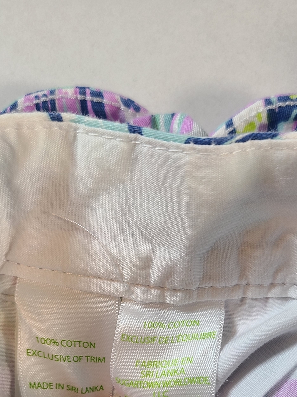 Lilly Pulitzer Womens Pastel Seashell Print Scalloped Buttercup Shorts Size 2 - Picture 6 of 11